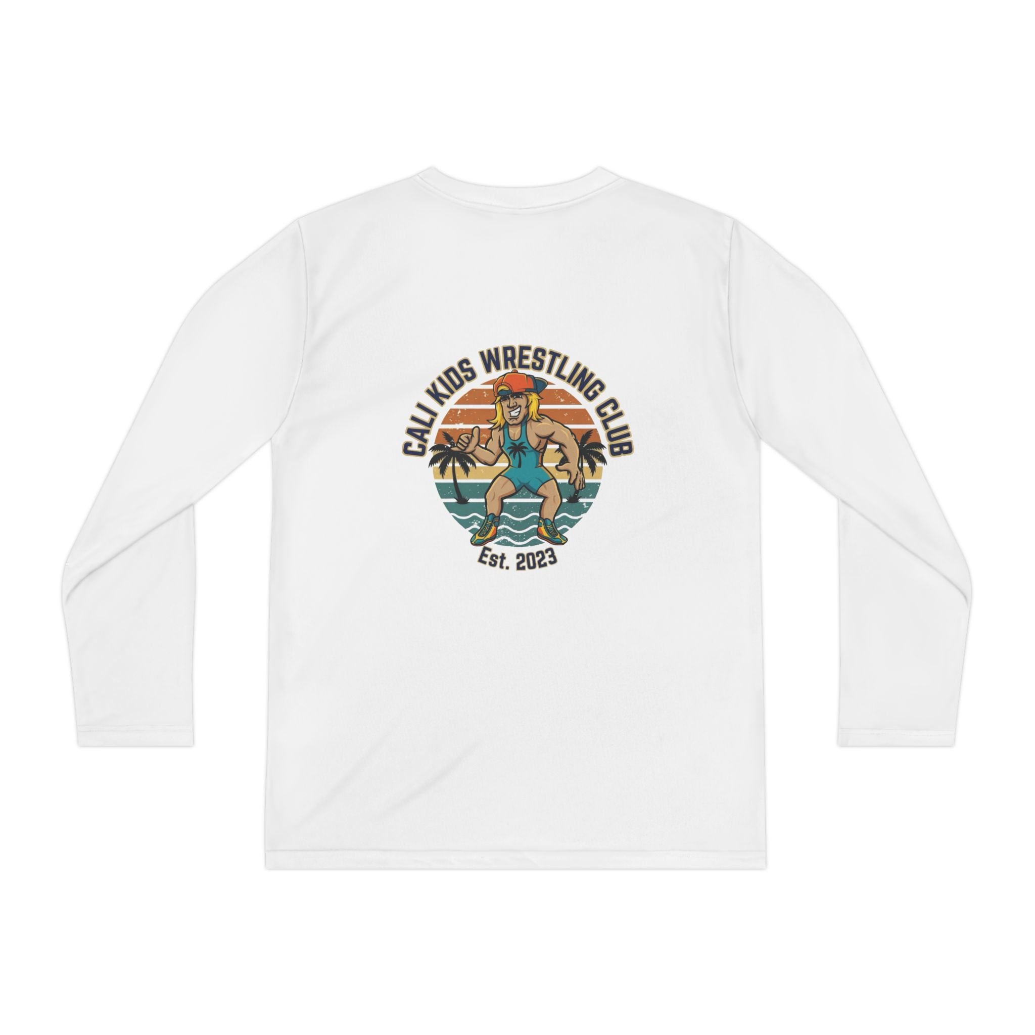 Youth Surfs Up  Long Sleeve Competitor Tee Sport-Tek