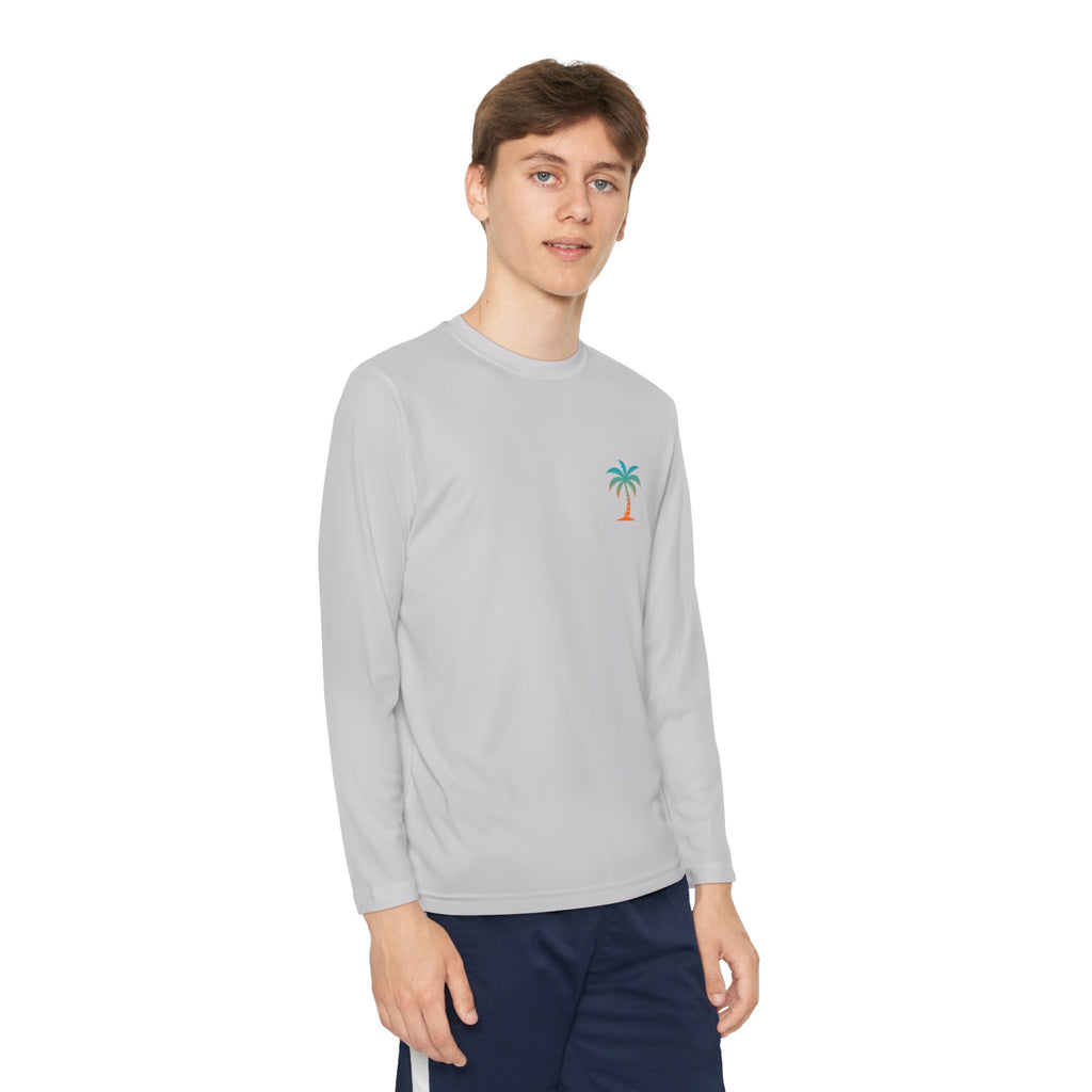 Youth Surfs Up  Long Sleeve Competitor Tee Sport-Tek