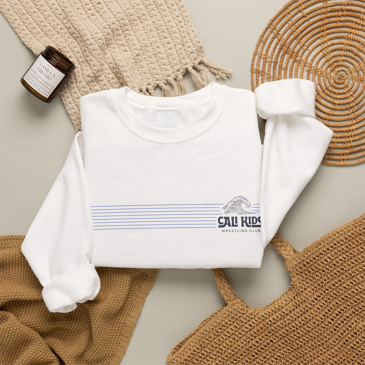 Adult Surf Shop Crewneck Sweatshirt