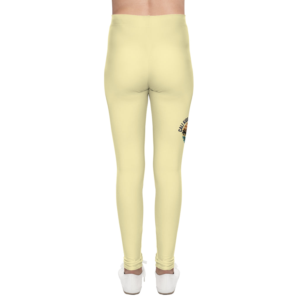 Youth Beach Vibe Leggings Yellow