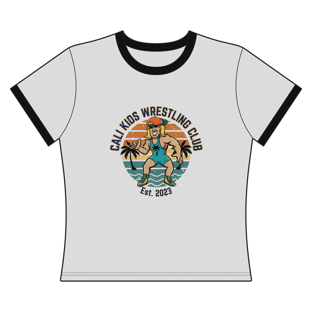 Adult Beach Vibe Ringer Tee Women's