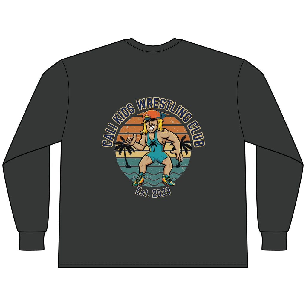 Adult Beach Vibe Long Sleeve Tee - Multiple Color Options