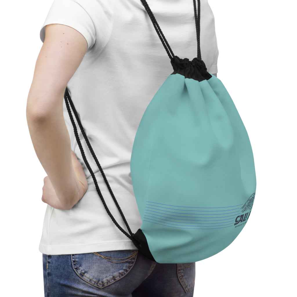 Surf Shop Drawstring Bag