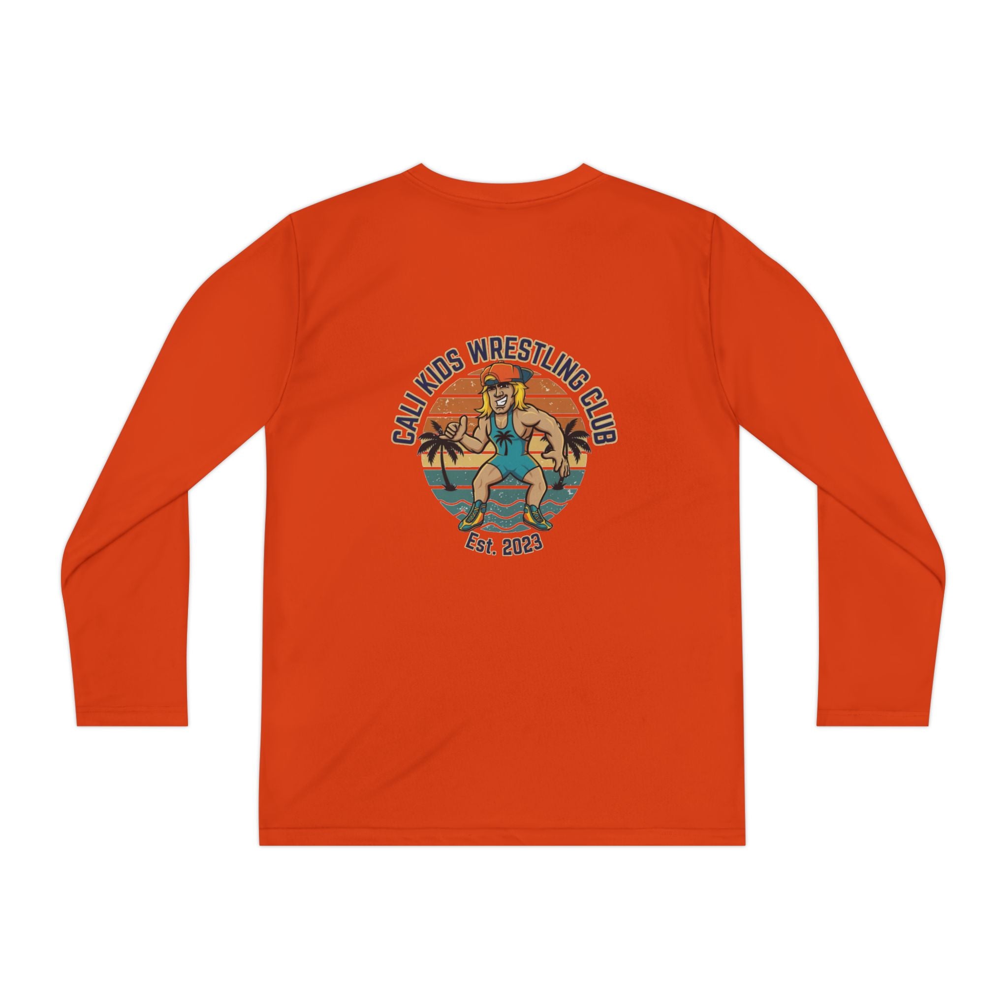 Youth Surfs Up  Long Sleeve Competitor Tee Sport-Tek
