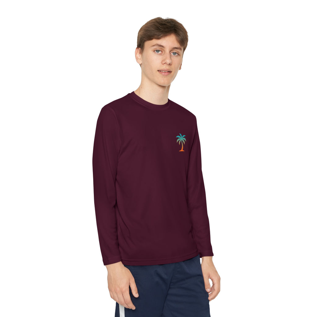 Youth Surfs Up  Long Sleeve Competitor Tee Sport-Tek