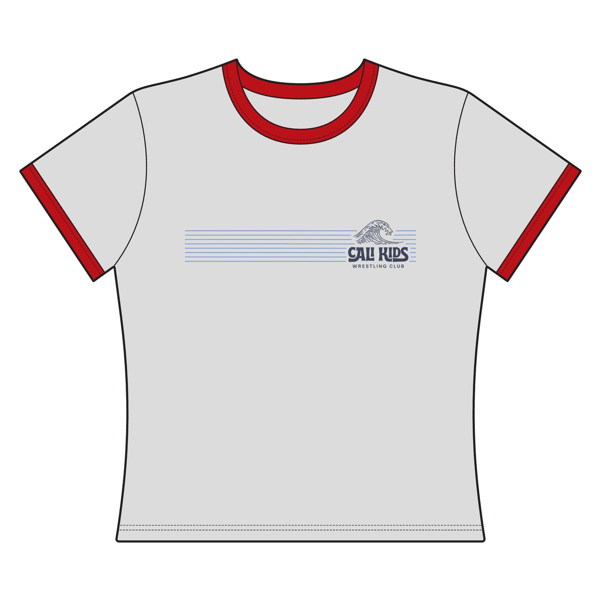Adult Surf Shop Ringer Tee Women's