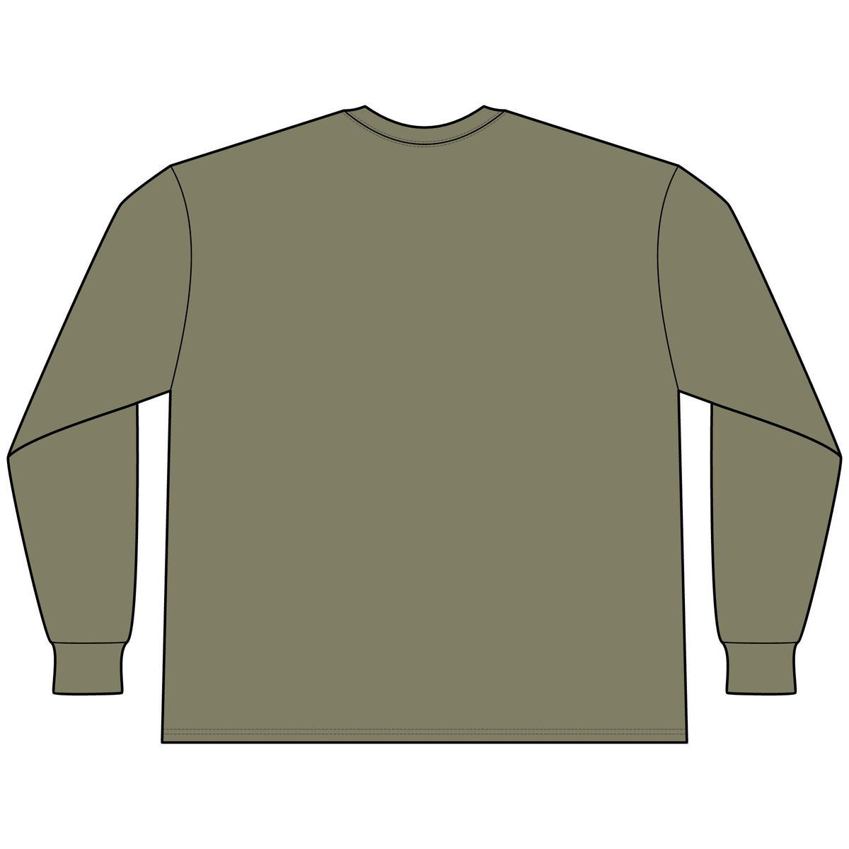Adult Surf Shop Long Sleeve Tee - Multiple Color Options