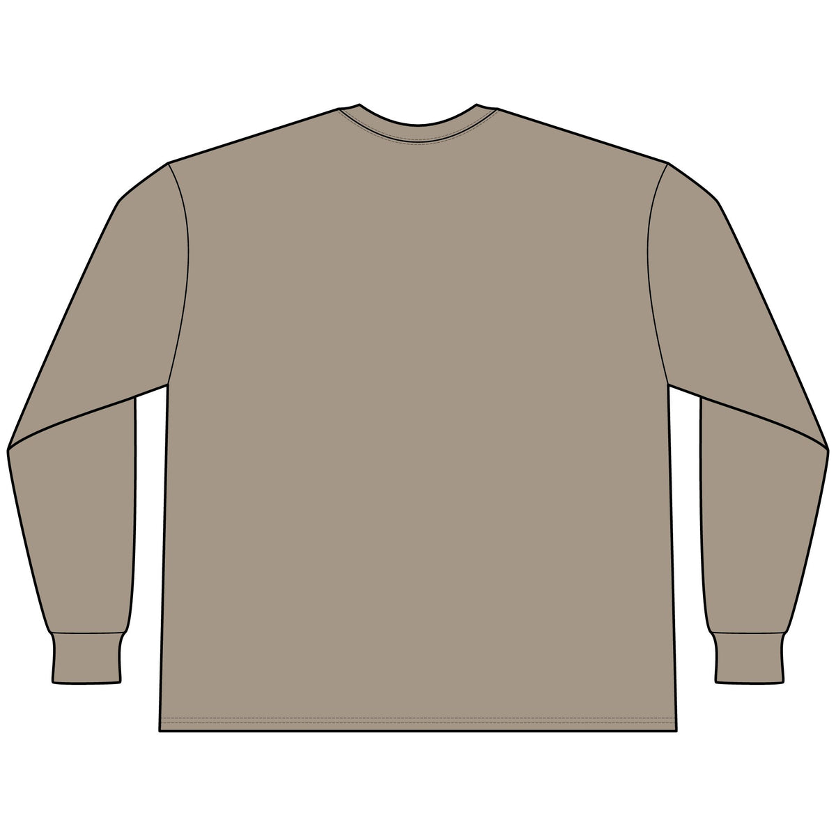 Adult Surf Shop Long Sleeve Tee - Multiple Color Options