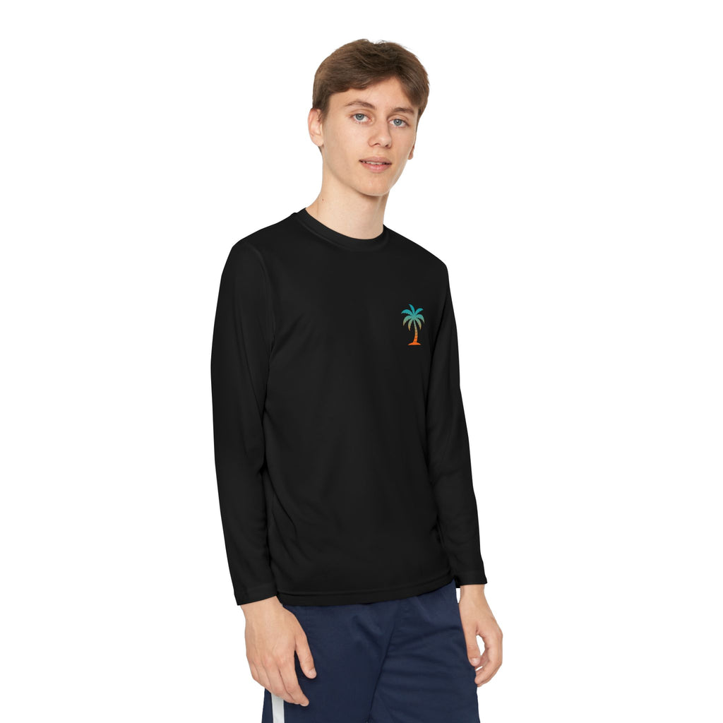 Youth Surfs Up  Long Sleeve Competitor Tee Sport-Tek