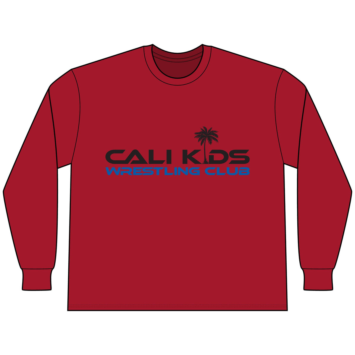 Adult Cali Kids Long Sleeve Tee - Multiple Color Options