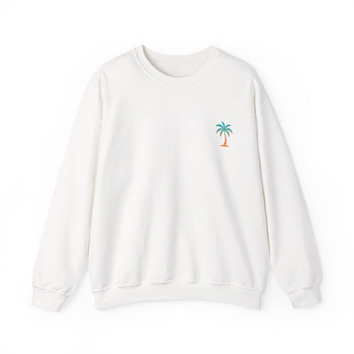Adult Beach Vibe Crewneck Sweatshirt