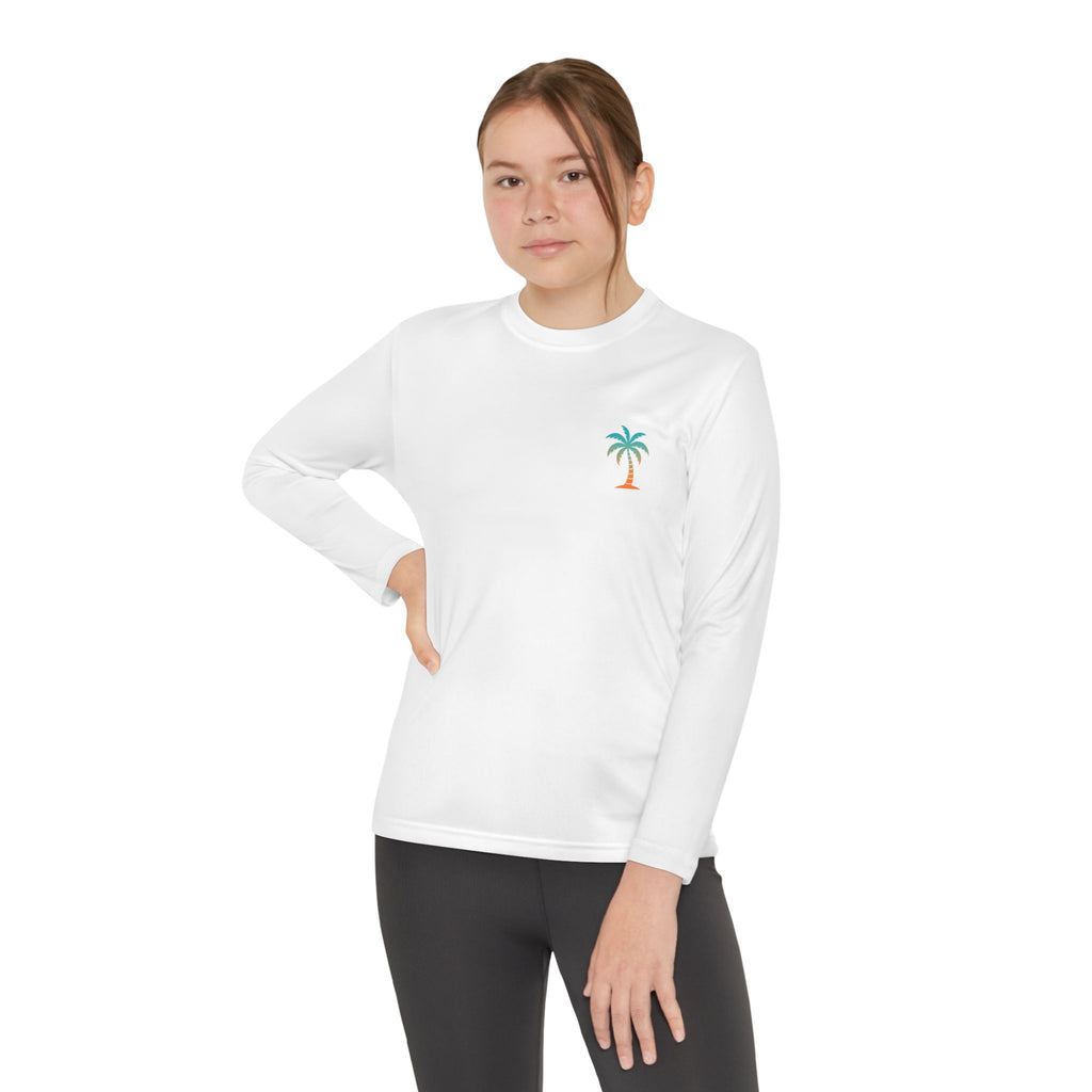 Youth Surfs Up  Long Sleeve Competitor Tee Sport-Tek
