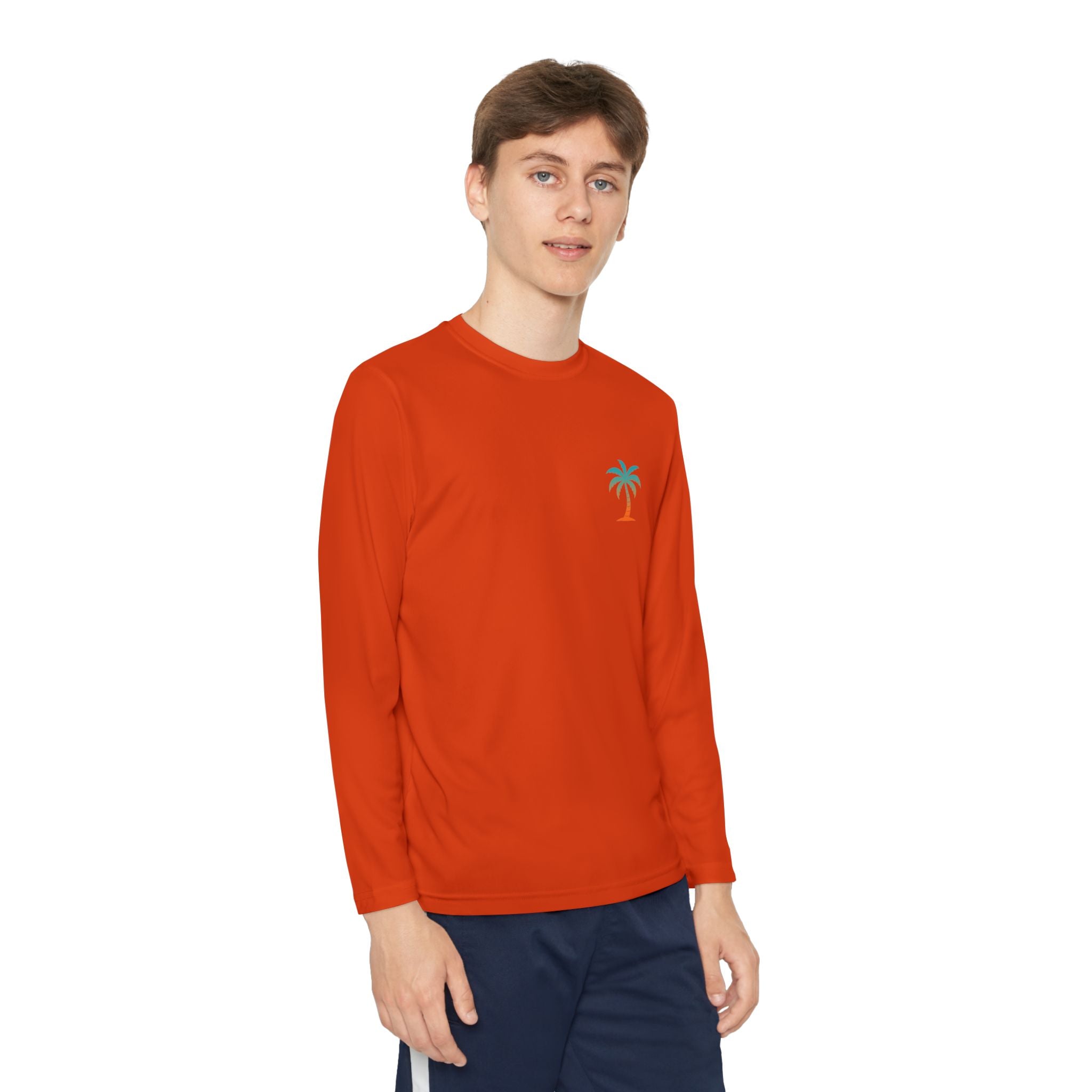 Youth Surfs Up  Long Sleeve Competitor Tee Sport-Tek
