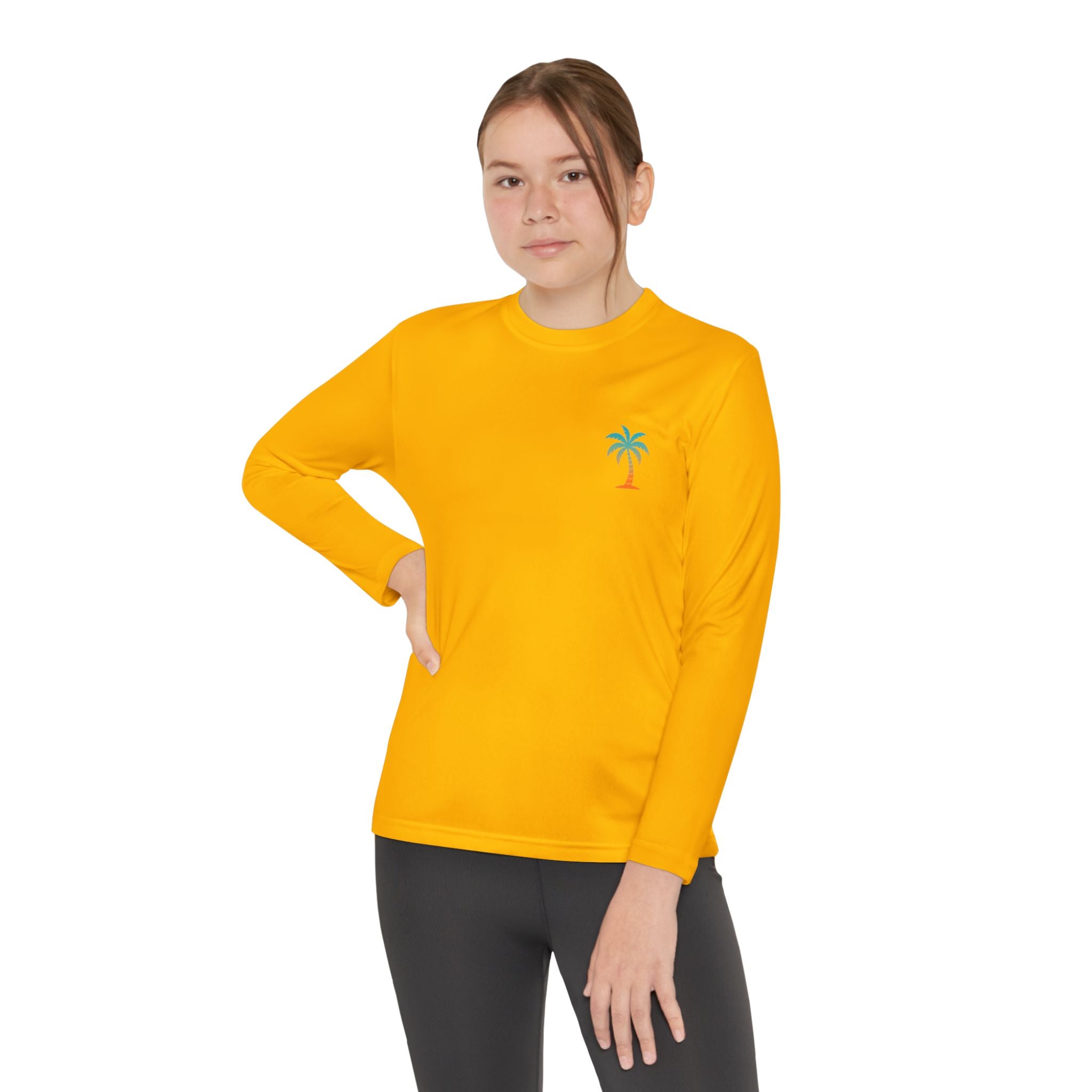 Youth Surfs Up  Long Sleeve Competitor Tee Sport-Tek