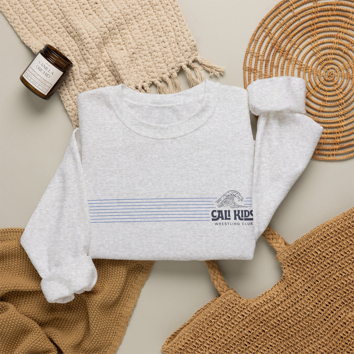 Adult Surf Shop Crewneck Sweatshirt