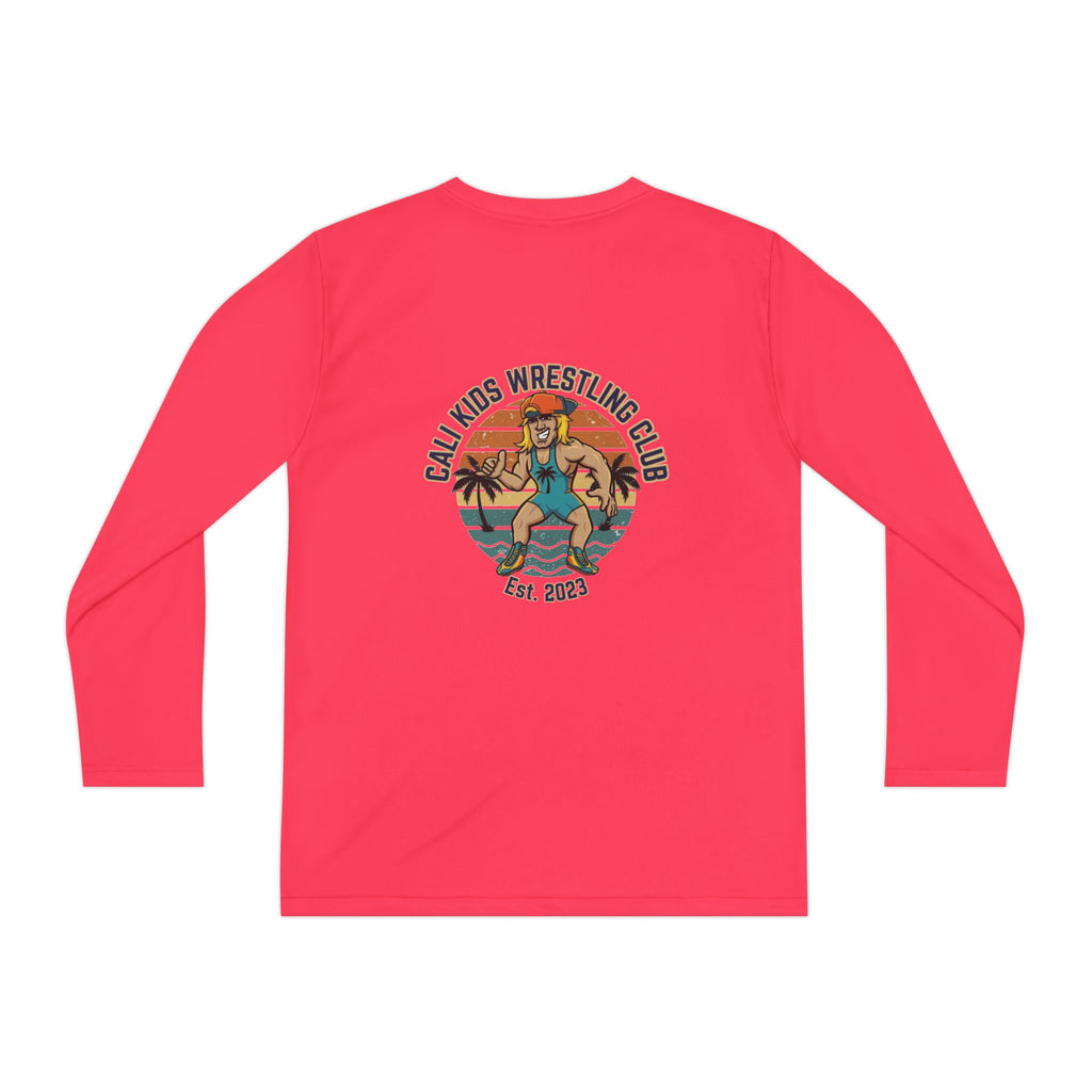Youth Surfs Up  Long Sleeve Competitor Tee Sport-Tek