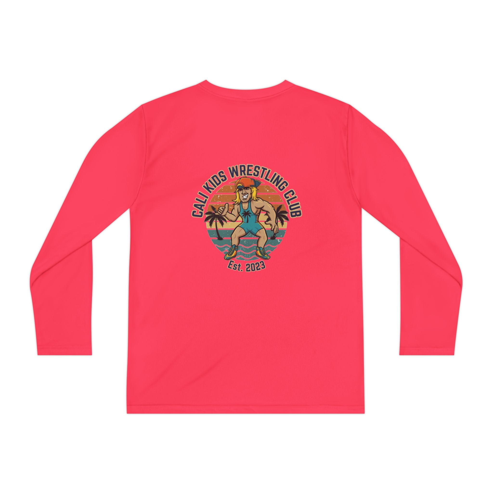 Youth Surfs Up  Long Sleeve Competitor Tee Sport-Tek