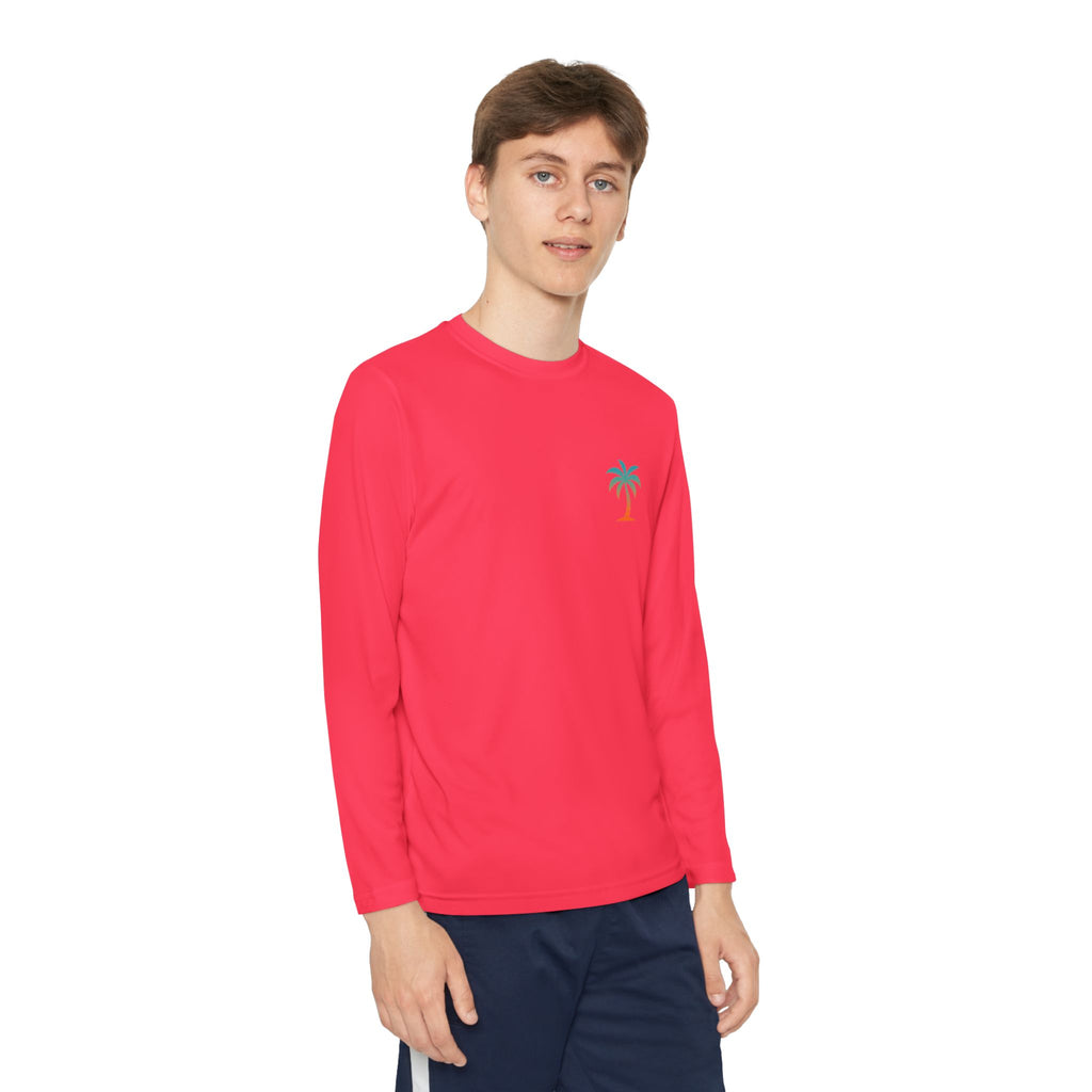 Youth Surfs Up  Long Sleeve Competitor Tee Sport-Tek
