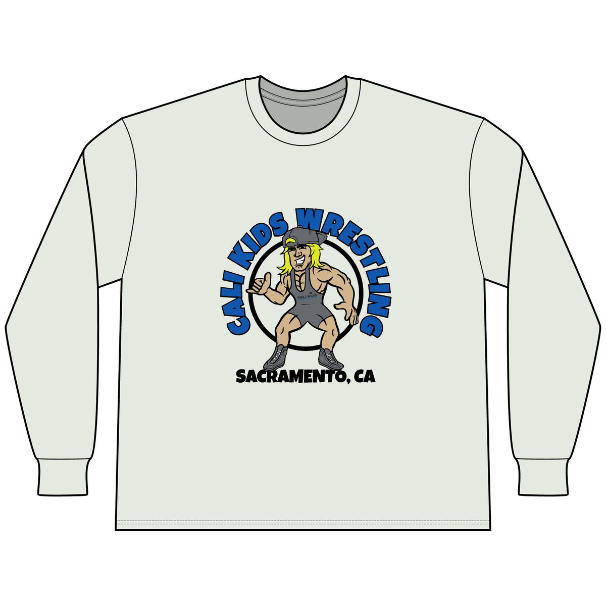 Adult CK Cartoon Long Sleeve Tee - Multiple Color Options