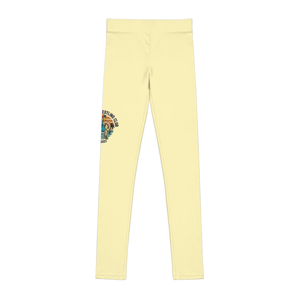 Youth Beach Vibe Leggings Yellow