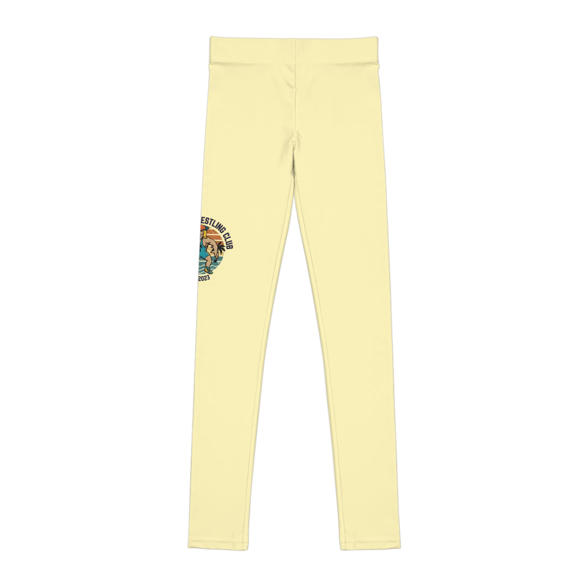 Youth Beach Vibe Leggings Yellow