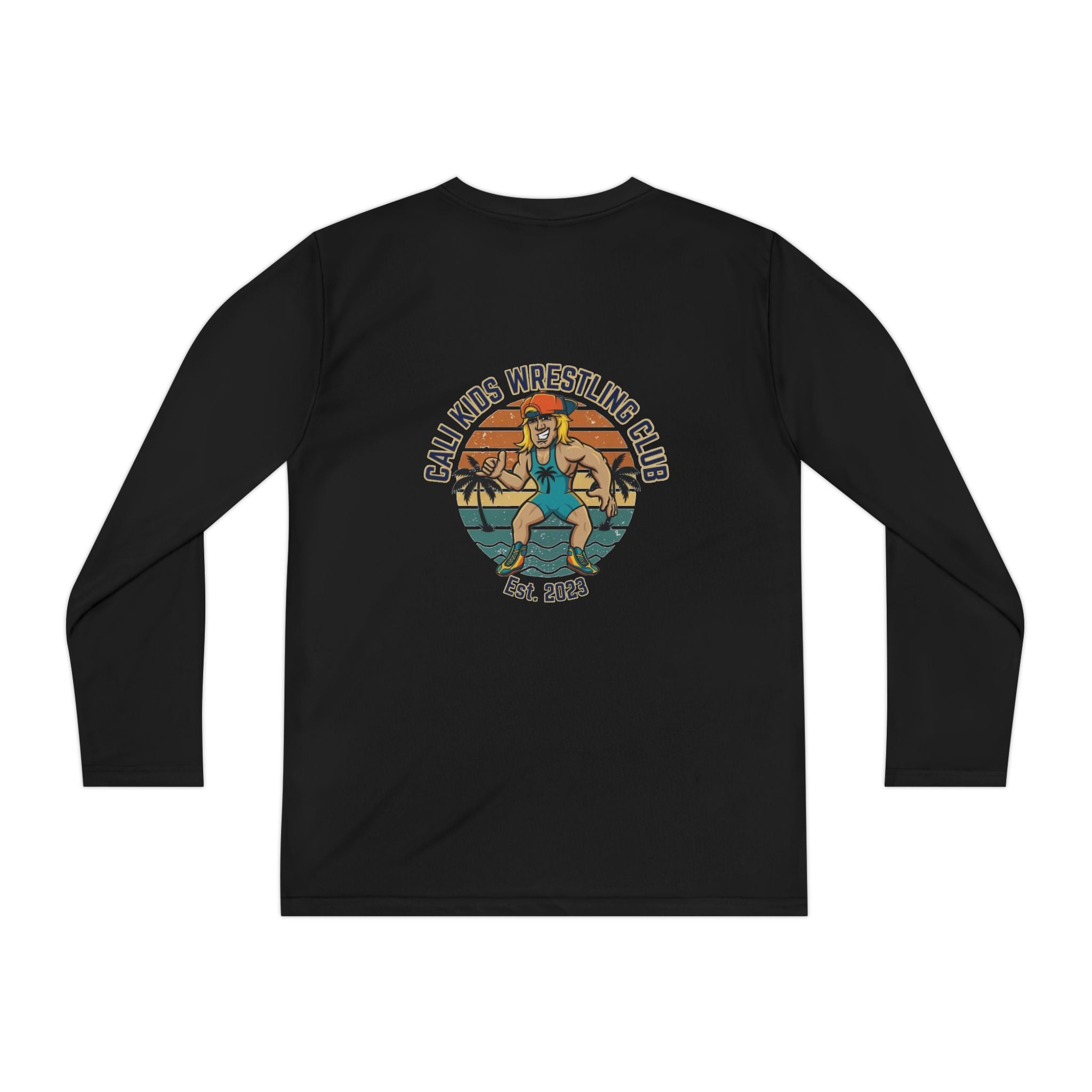 Youth Surfs Up  Long Sleeve Competitor Tee Sport-Tek