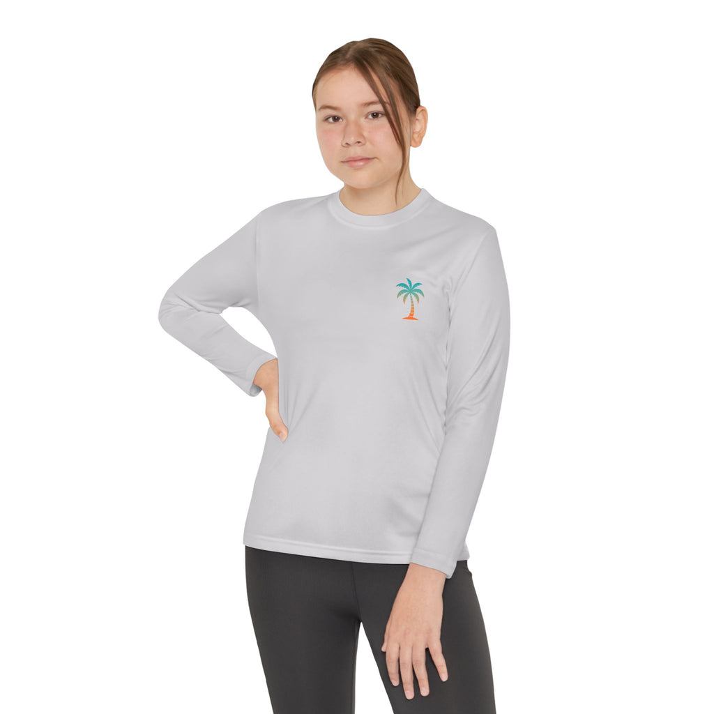 Youth Surfs Up  Long Sleeve Competitor Tee Sport-Tek