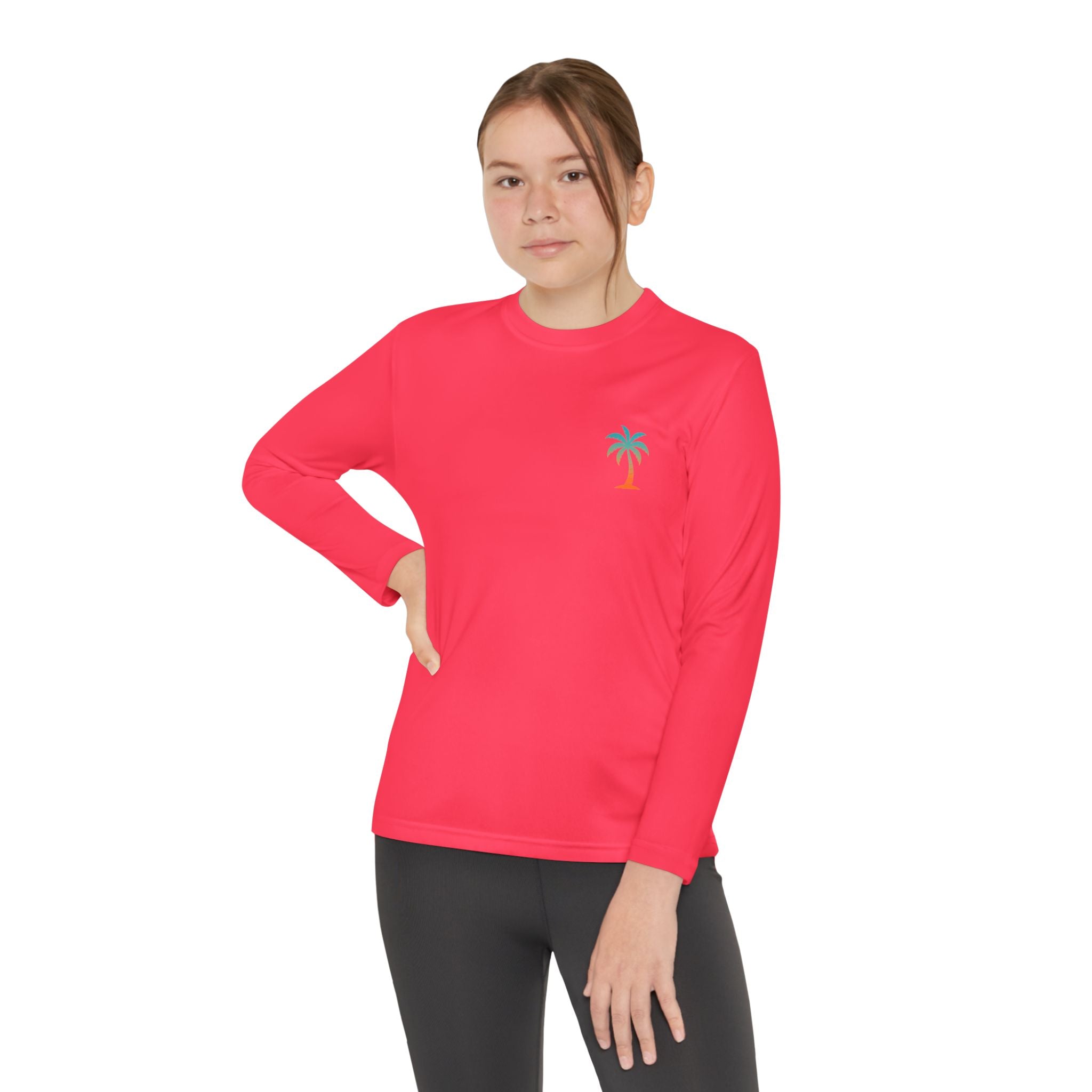 Youth Surfs Up  Long Sleeve Competitor Tee Sport-Tek