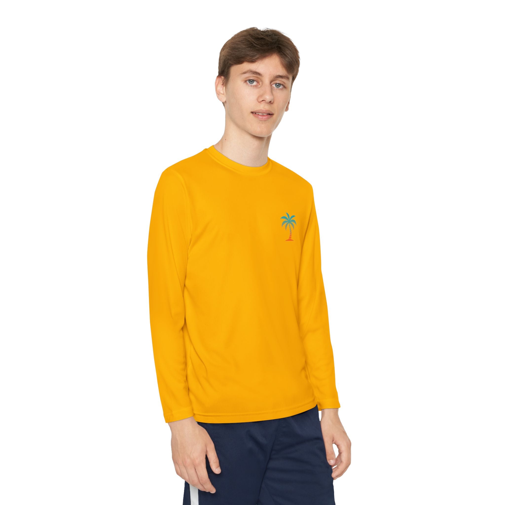 Youth Surfs Up  Long Sleeve Competitor Tee Sport-Tek