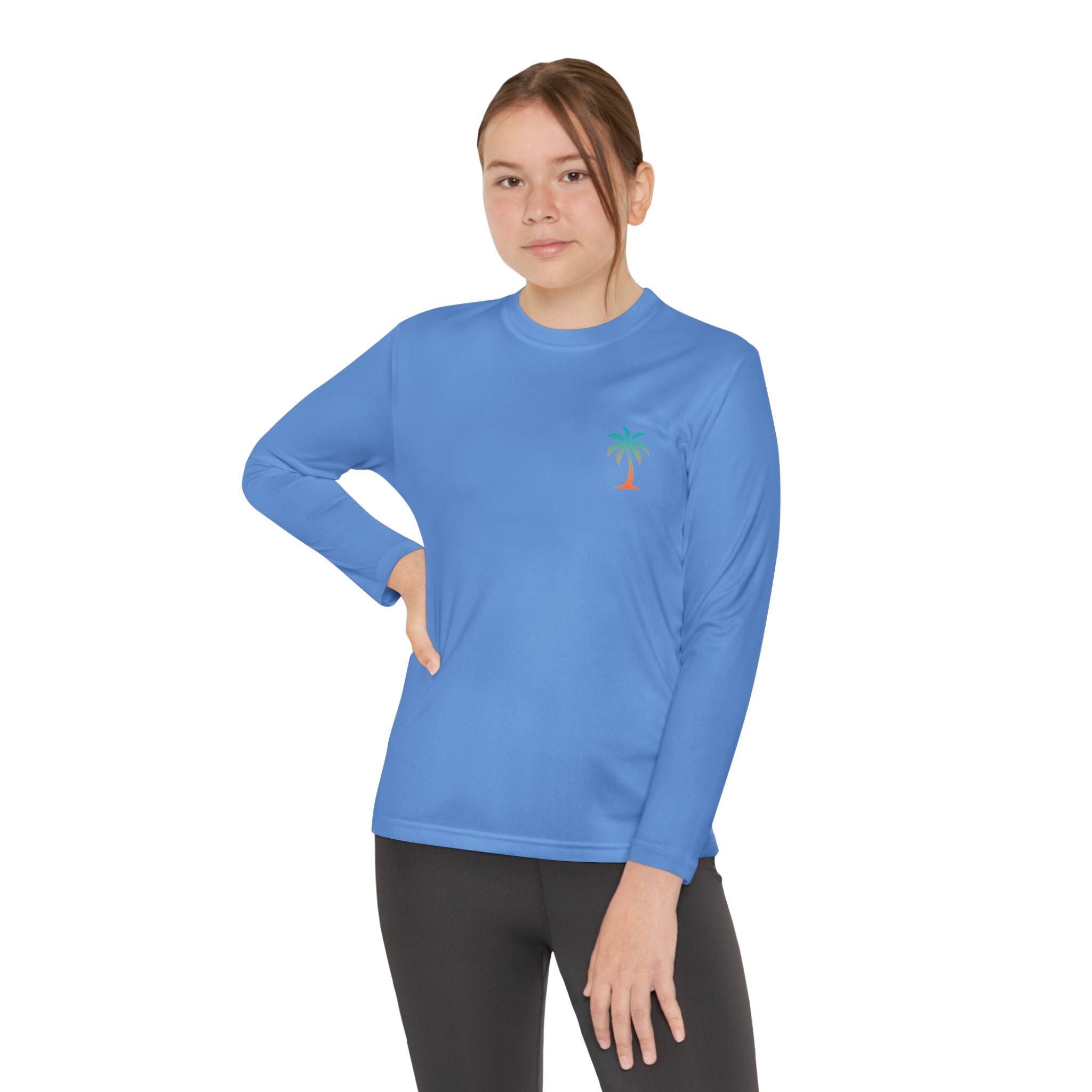 Youth Surfs Up  Long Sleeve Competitor Tee Sport-Tek