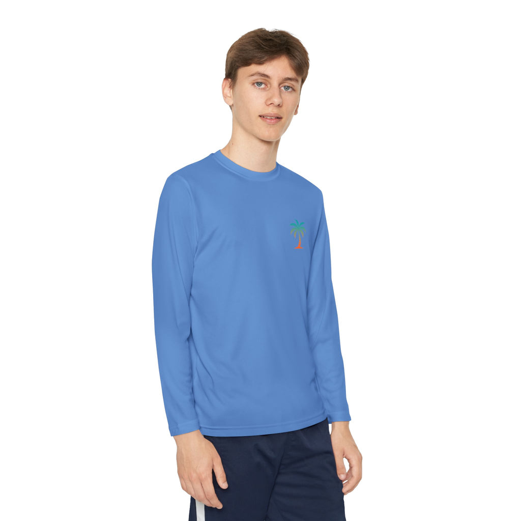 Youth Surfs Up  Long Sleeve Competitor Tee Sport-Tek