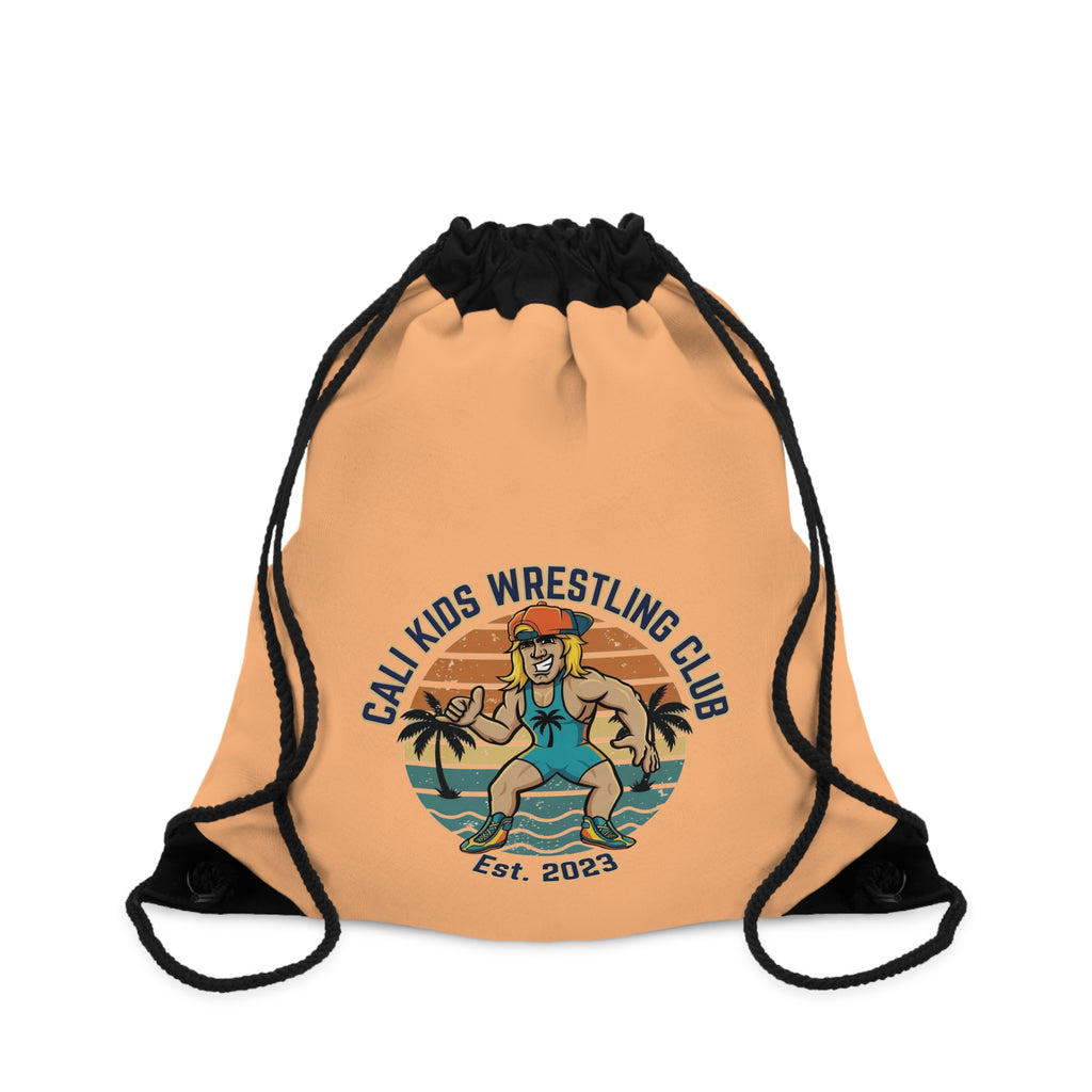 Beach Vibe Drawstring Bag