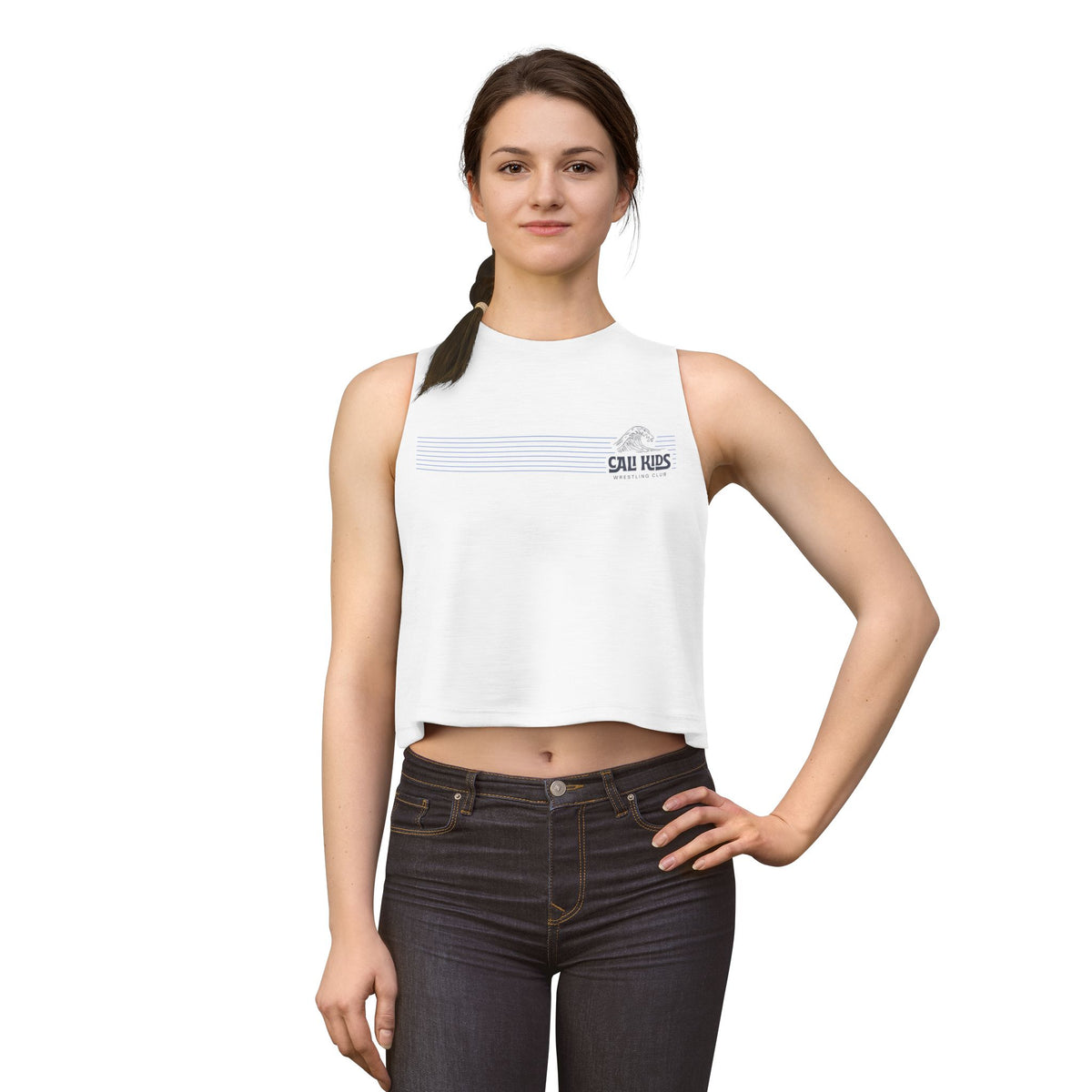 Adult Surf Shop Crop Top Women's