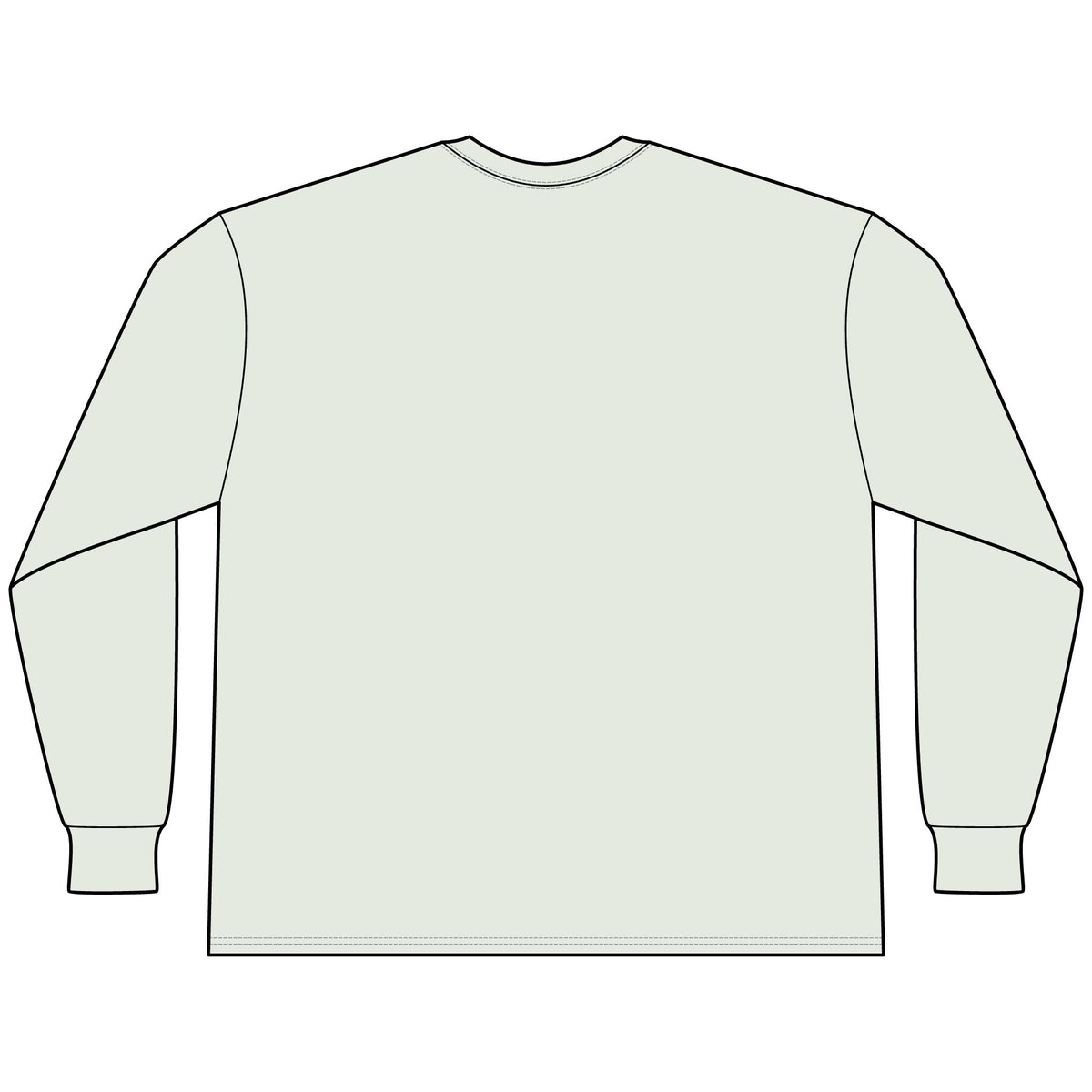 Adult CK Cartoon Long Sleeve Tee - Multiple Color Options