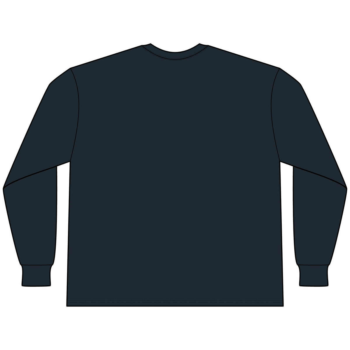 Adult CK Cartoon Long Sleeve Tee - Multiple Color Options