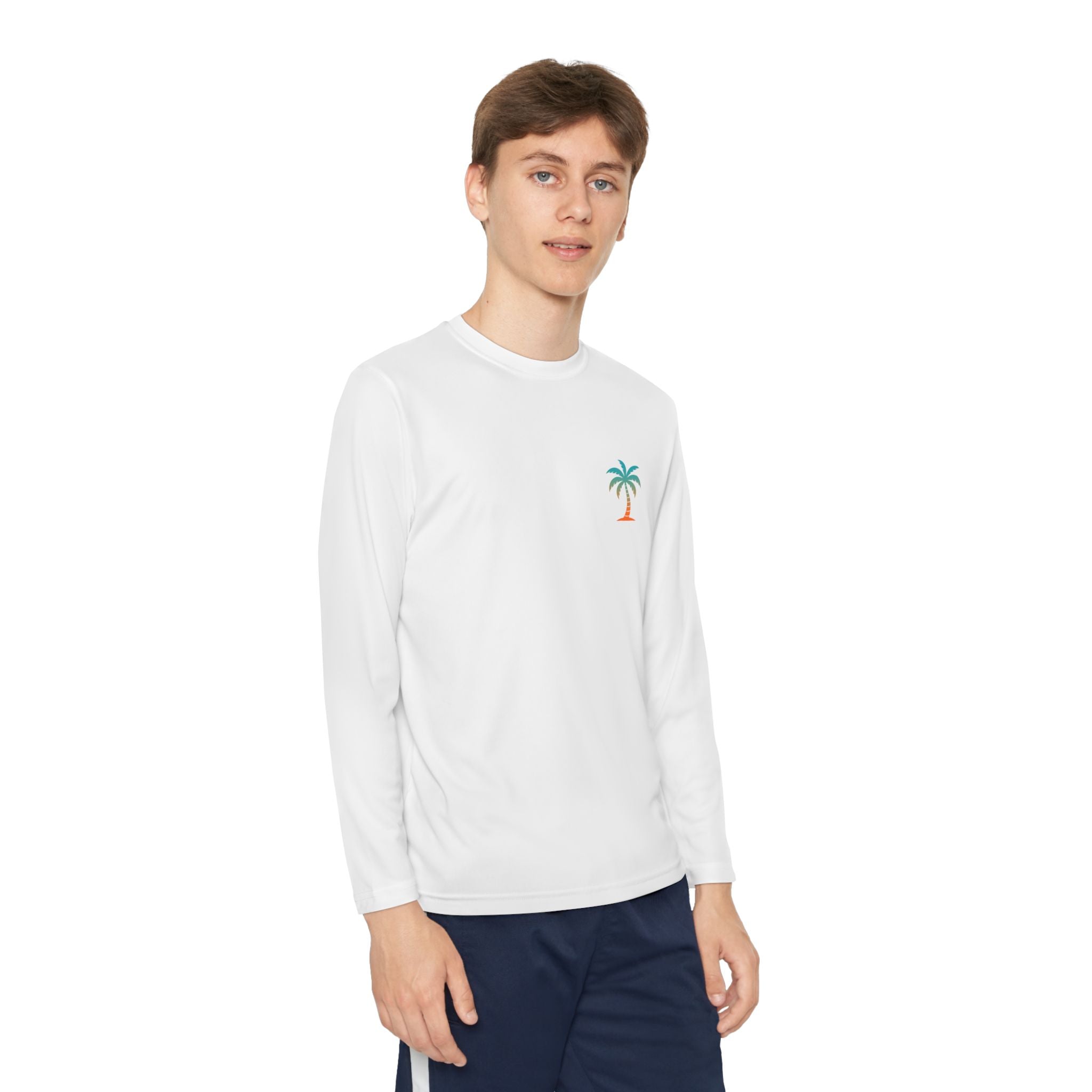 Youth Surfs Up  Long Sleeve Competitor Tee Sport-Tek