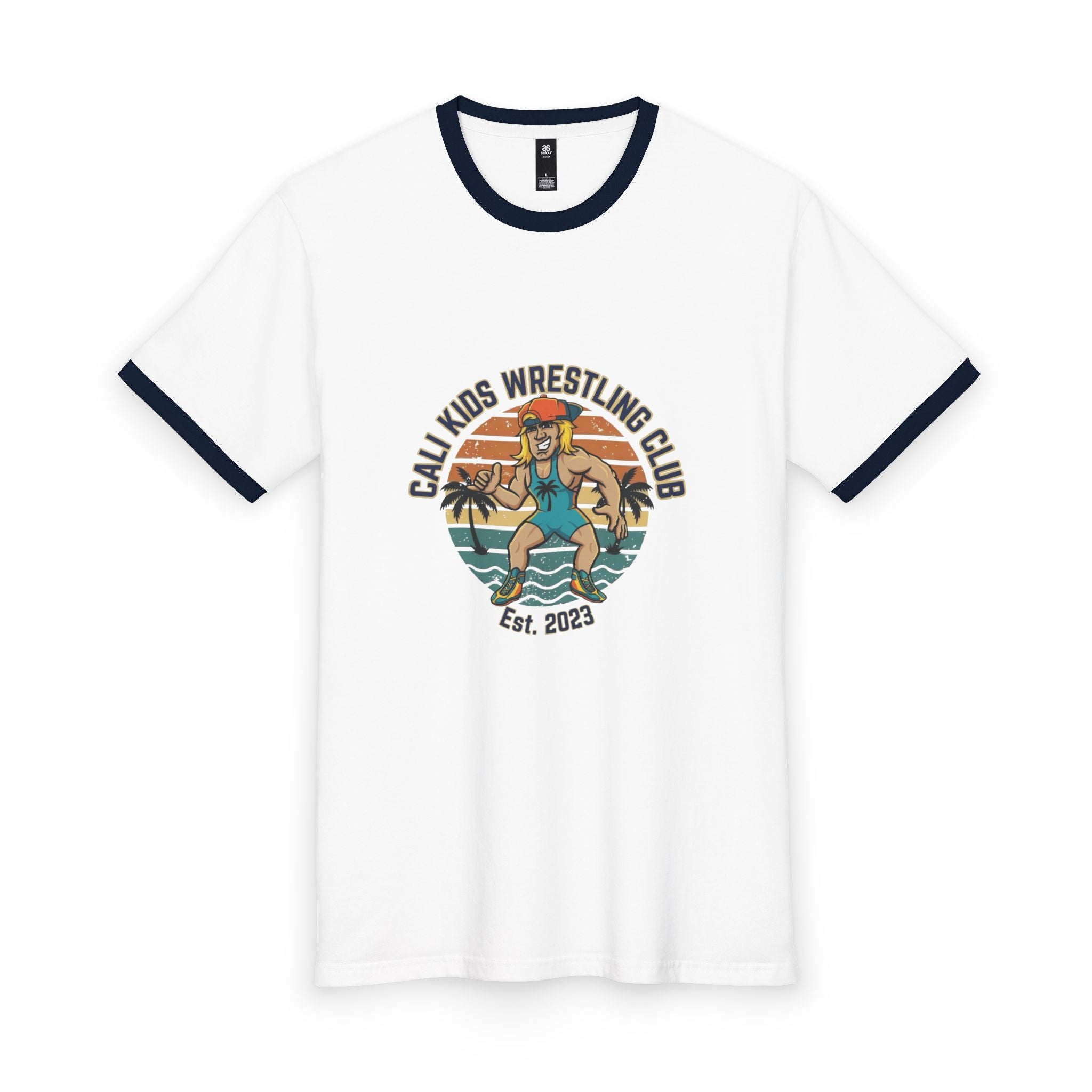 Men's Surfs Up Ringer Tee