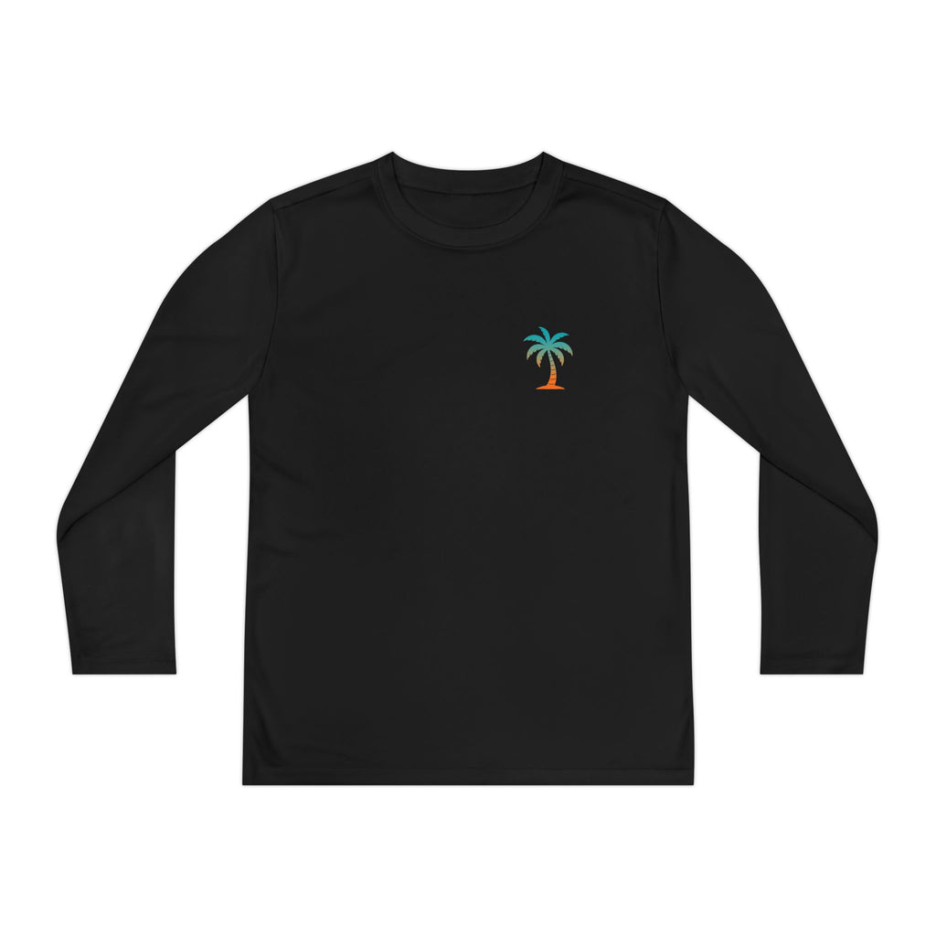 Youth Surfs Up  Long Sleeve Competitor Tee Sport-Tek
