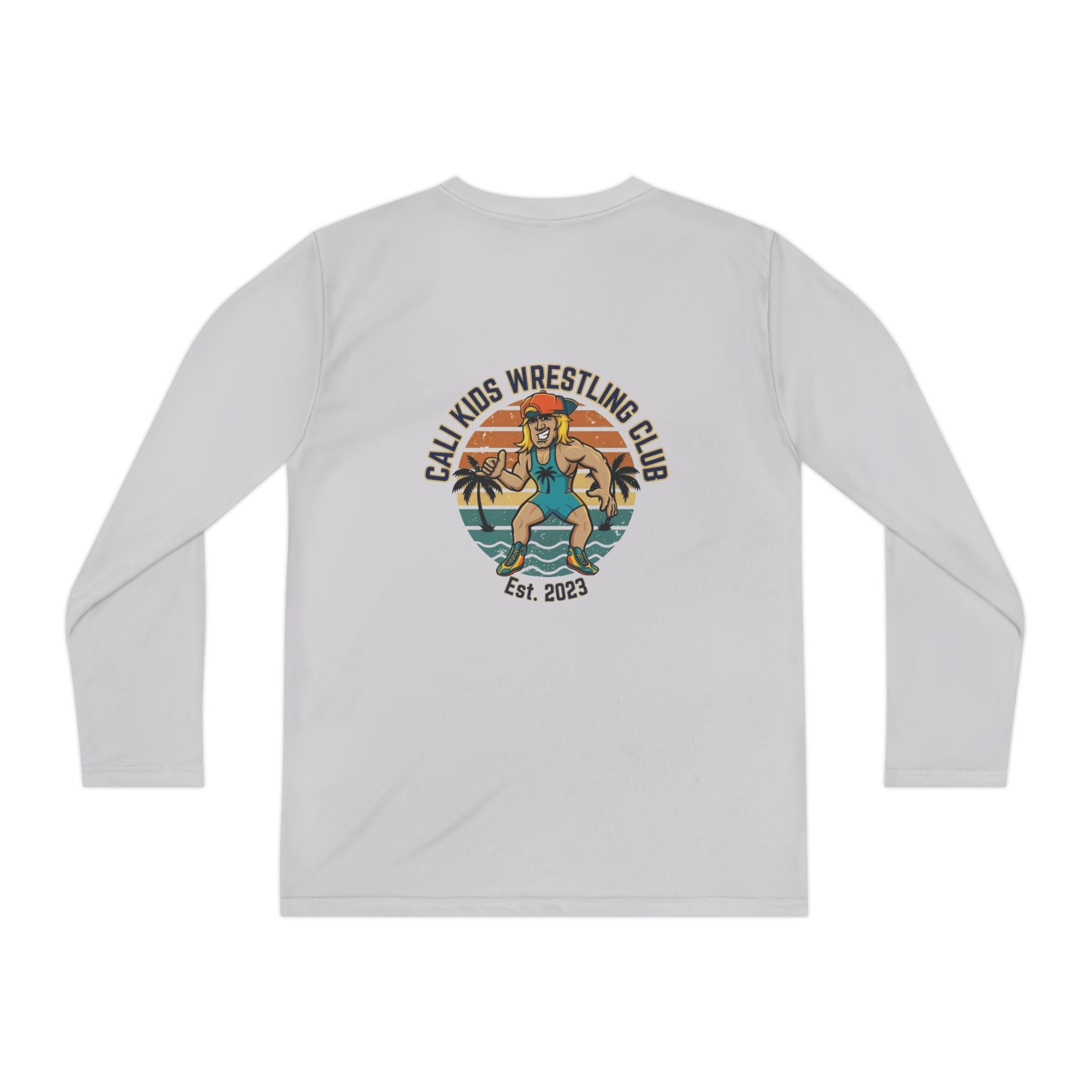 Youth Surfs Up  Long Sleeve Competitor Tee Sport-Tek