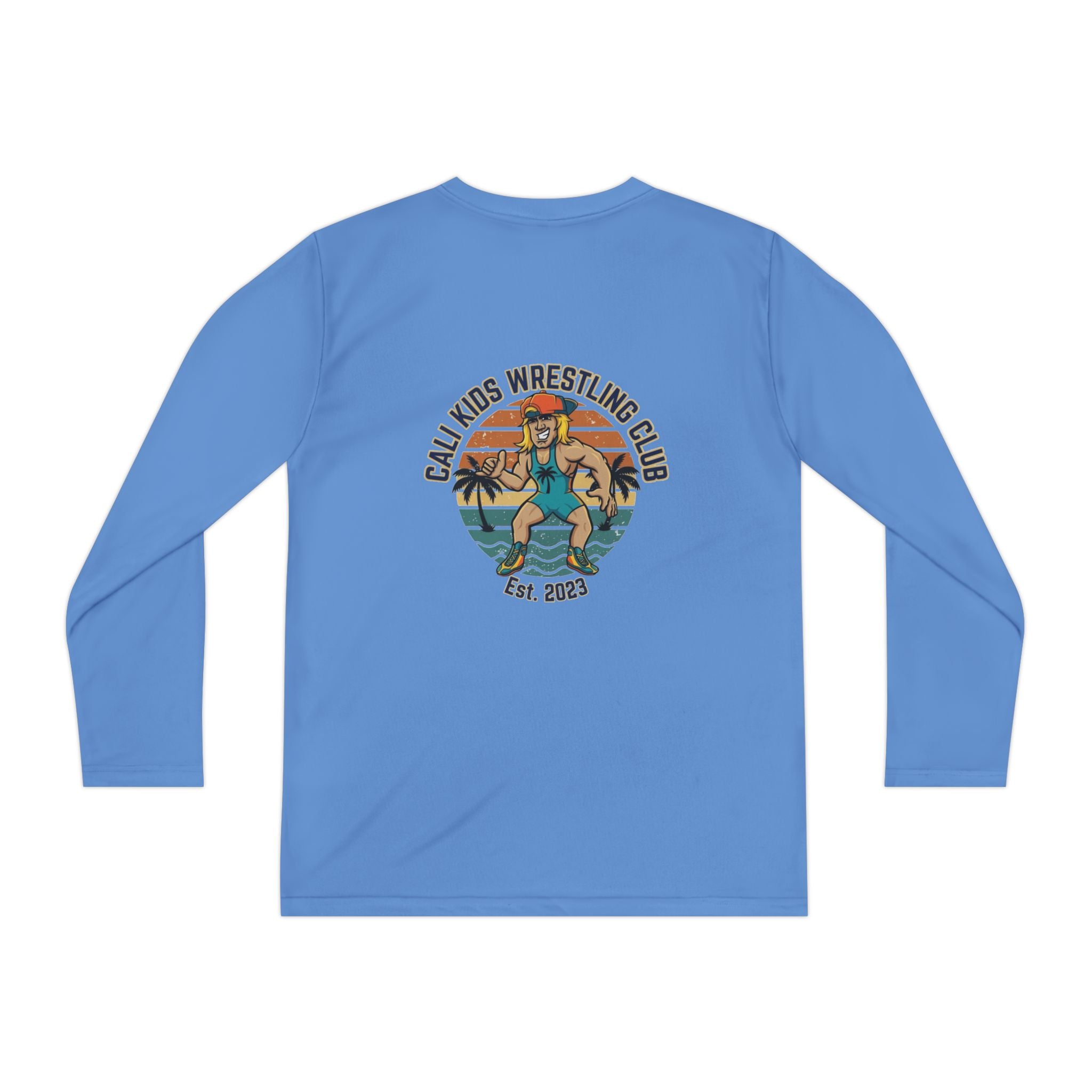 Youth Surfs Up  Long Sleeve Competitor Tee Sport-Tek
