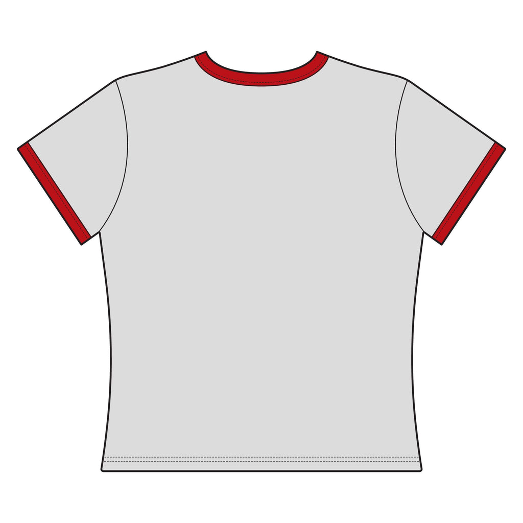 Adult Beach Vibe Ringer Tee Women's